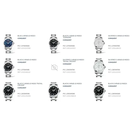 Náramek Longines Conquest L600131318 , 2 image