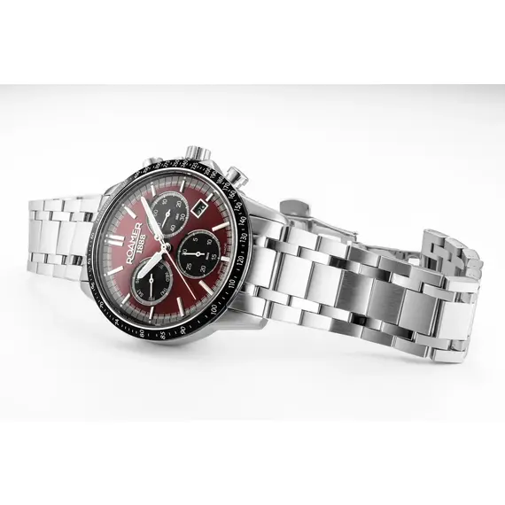 Pánské hodinky Roamer Mercury Chrono 968988 41 65 20, Verze: červená , 2 image