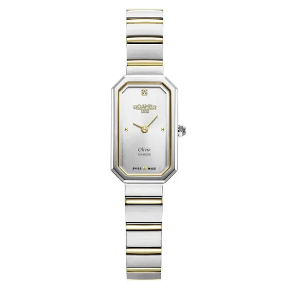 Dámské hodinky Roamer Olivia Diamond 627845 47 19 20, Verze: žluté zlato2 