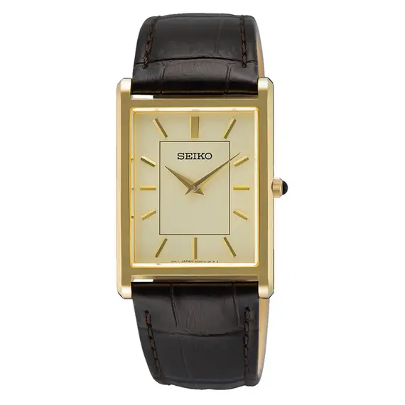 Pánské hodinky Seiko Classic SWR106P1, Verze: žluté zlato2 