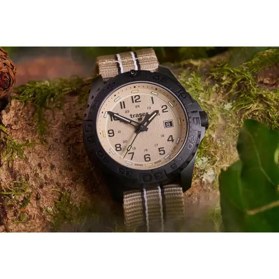 Pánské hodinky Traser P96 OdP Color Sand 111756, Verze: béžová, krémová , 5 image
