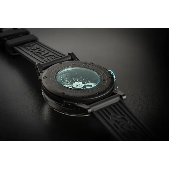 Pánské hodinky U-BOAT U-65 Automatic 44 mm PVD Turqouise 3348, Verze: černá , 4 image