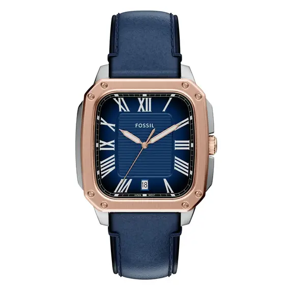 Pánské hodinky Fossil Crosby FS6149, Verze: růžové zlato 