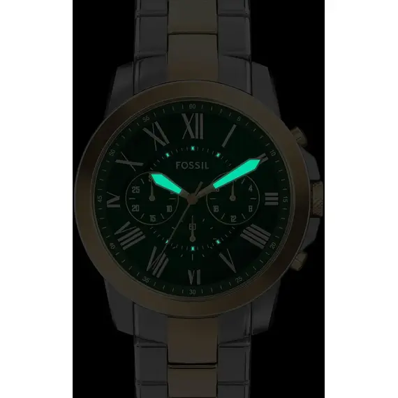 Pánské hodinky Fossil Grant Chronograph FS6131, Verze: žluté zlato , 5 image