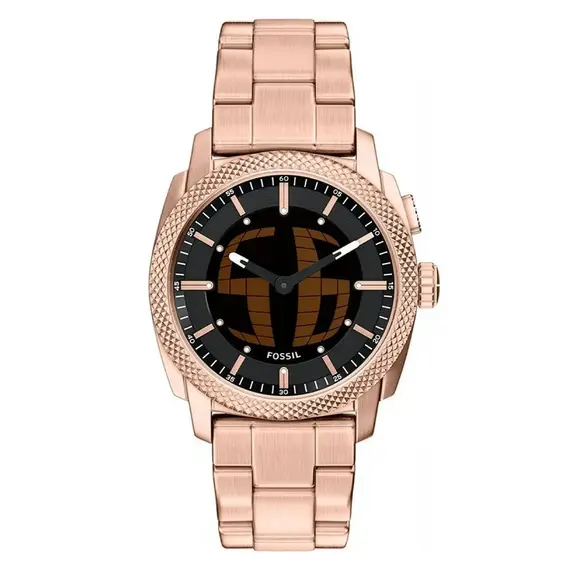 Pánské hodinky Fossil Machine FS6158, Verze: růžové zlato 