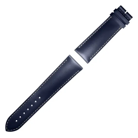 Řemínek Longines Conquest modrý L682162705 22 mm, Verze: modrá, Šířka řemínku: 22, Šířka u spony: 20, Délka řemínku: XL - 120/100 