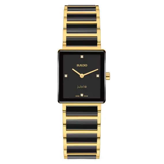 Dámské hodinky Rado Integral Diamonds Lady R20252702, Verze: žluté zlato 