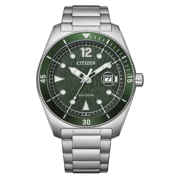 Pánské hodinky Citizen Marine Sports AW1880-55X, Verze: zelená 