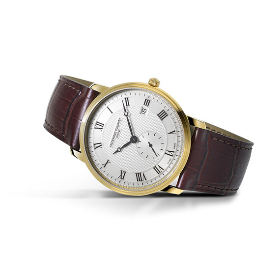Pánské hodinky Frederique Constant Slimline Gents FC-245M5S5, Verze: hnědá , 4 image