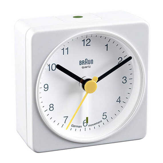 Budík Braun BNC002WHWH 