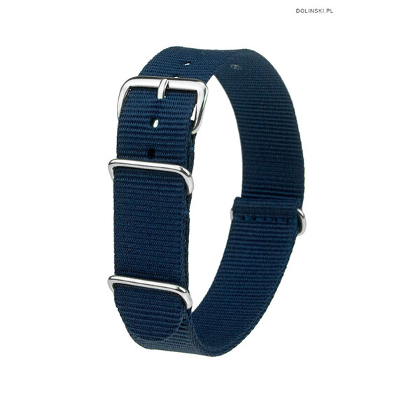 Řemínek NATO modrý 24 mm , 2 image