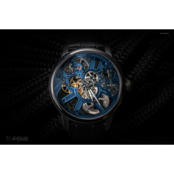 Pánské hodinky Maurice Lacroix Masterpiece Skeleton MP7228-SS001-004-1, Verze: modrá , 3 image