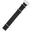Řemínek NATO černý 24 mm 