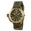 Pánské hodinky U-BOAT Doppiotempo 46 Bronze 9088, Verze: zelená 