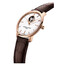 Pánské hodinky Frederique Constant Slimline Auto Heart Beat FC-312V4S4, Verze: hnědá , 4 image