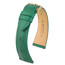 Řemínek Hirsch Massai Ostrich zelený 16 M - 110/70, Verze: zelená, Šířka řemínku: 16, Šířka u spony: 14, Délka řemínku: M - 110/70 