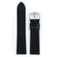 Řemínek Hirsch Paul černý 20 L - 120/80, Verze: černá, Šířka řemínku: 20, Šířka u spony: 18, Délka řemínku: L - 120/80 , 3 image
