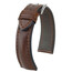 Řemínek Hirsch Lucca kolor hnědý 20 L - 120/80, Verze: hnědá, Šířka řemínku: 20, Šířka u spony: 18 