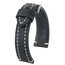 Řemínek Hirsch Liberty černý 20 L - 120/80, Verze: černá, Šířka řemínku: 20, Šířka u spony: 18, Délka řemínku: L - 120/80 