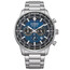 Pánské hodinky Citizen Aviation Chronograph CA4500-91L, Verze: modrá 