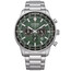 Pánské hodinky Citizen Aviation Chronograph CA4500-91X, Verze: zelená 