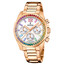 Dámské hodinky Festina Boyfriend Chronograph Rainbow F20639/2, Verze: růžové zlato 
