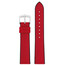Řemínek Hirsch Arne červený 20 M - 110/70, Verze: červená, Šířka řemínku: 20, Šířka u spony: 18, Délka řemínku: M - 110/70 , 2 image