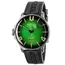 Pánské hodinky U-BOAT Darkmoon 44 mm Green SS Soleil 8702, Verze: zelená2 