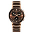 Pánské hodinky Rado Centrix Chronograph R30212302, Verze: hnědá 