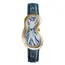 Pánské hodinky Exaequo Melting Watch PVD Rose Gold Aging Denim Jeans EX0002.0012, Verze: modrá 