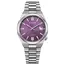Hodinky Citizen Tsuyosa Mechanical 37 mm NJ0200-50W, Verze: fialová 