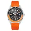 Pánské hodinky Squale Matic S MATICBKOBK.MROR, Verze: oranžová2 
