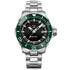 Zegarek nurkowy Ball DeepQUEST Ceramic z zielonym pierścieniem i czarną tarczą