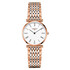 Klasyczny zegarek damski Longines L4.512.1.91.7 z białym cyferblatem