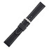 Řemínek k hodinkám Di-Modell Jumbo černý s bílým prošíváním 18 mm