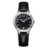 Elegancki zegarek Aerowatch New Lady Grande na czarnym pasku