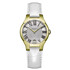 Pozłacany zegarek Aerowatch New Lady Grande na skórzanym pasku
