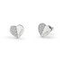 Náušnice Guess Lovely Guess JUBE03038JWRHT/U, Verze: stříbrná 