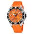 Pánské potápěčské hodinky s oranžovým ciferníkem Festina