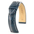 Pasek do zegarka Hirsch Capitano niebieski 21 mm