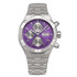 Pánské hodinky Maurice Lacroix Aikon Automatic Titanium Chronograph AI6038-TT032-430-1, Verze: fialová 