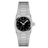 Zegarek damski z czarną tarczą i diamentami Tissot PRX 25 MM