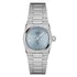 Srebrny zegarek damski z niebieską tarczą Tissot PRX 25 MM