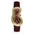 Pánské hodinky Exaequo Melting Watch PVD Gold Burgundy EX0002.0006, Verze: červená 