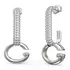 Náušnice Guess Oh My G JUBE04520JWRHT/U, Verze: stříbrná 