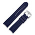 Gumowy pasek do zegarka Venezianico szerokość 22 mm niebieski
