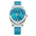 Plavecké hodinky Squale Matic S Light Blue HydroLeather MATICLBWLB.RLWLB