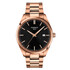 Pozlacené pánské hodinky Tissot PR 100 na náramku